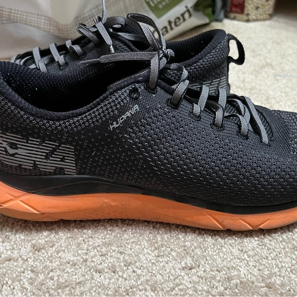 Hoka Other - Hoka Black and Orange Running Shoes